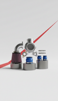 Turbocharged Air Intake Kit Aluminum